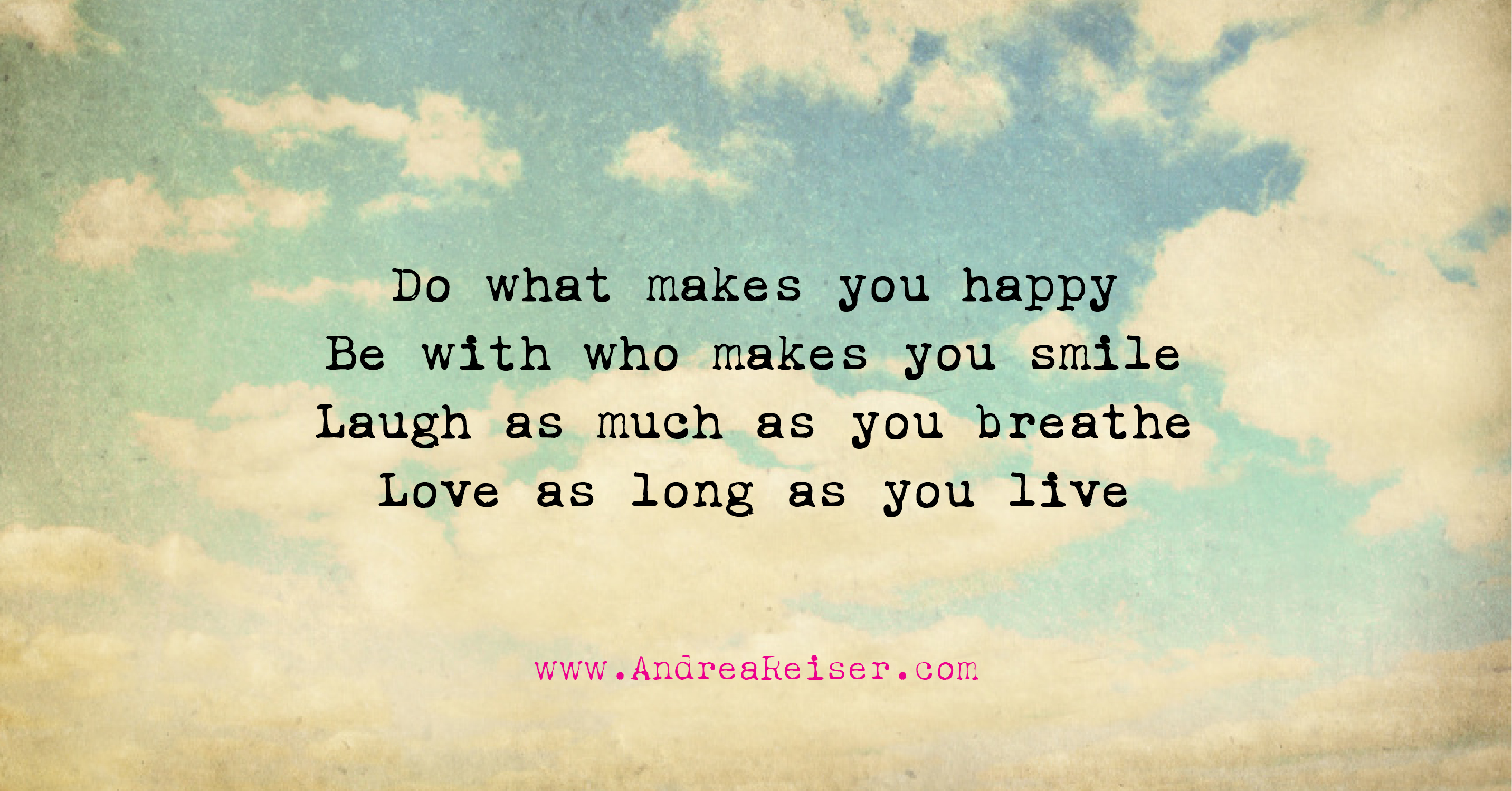 What makes you happy?