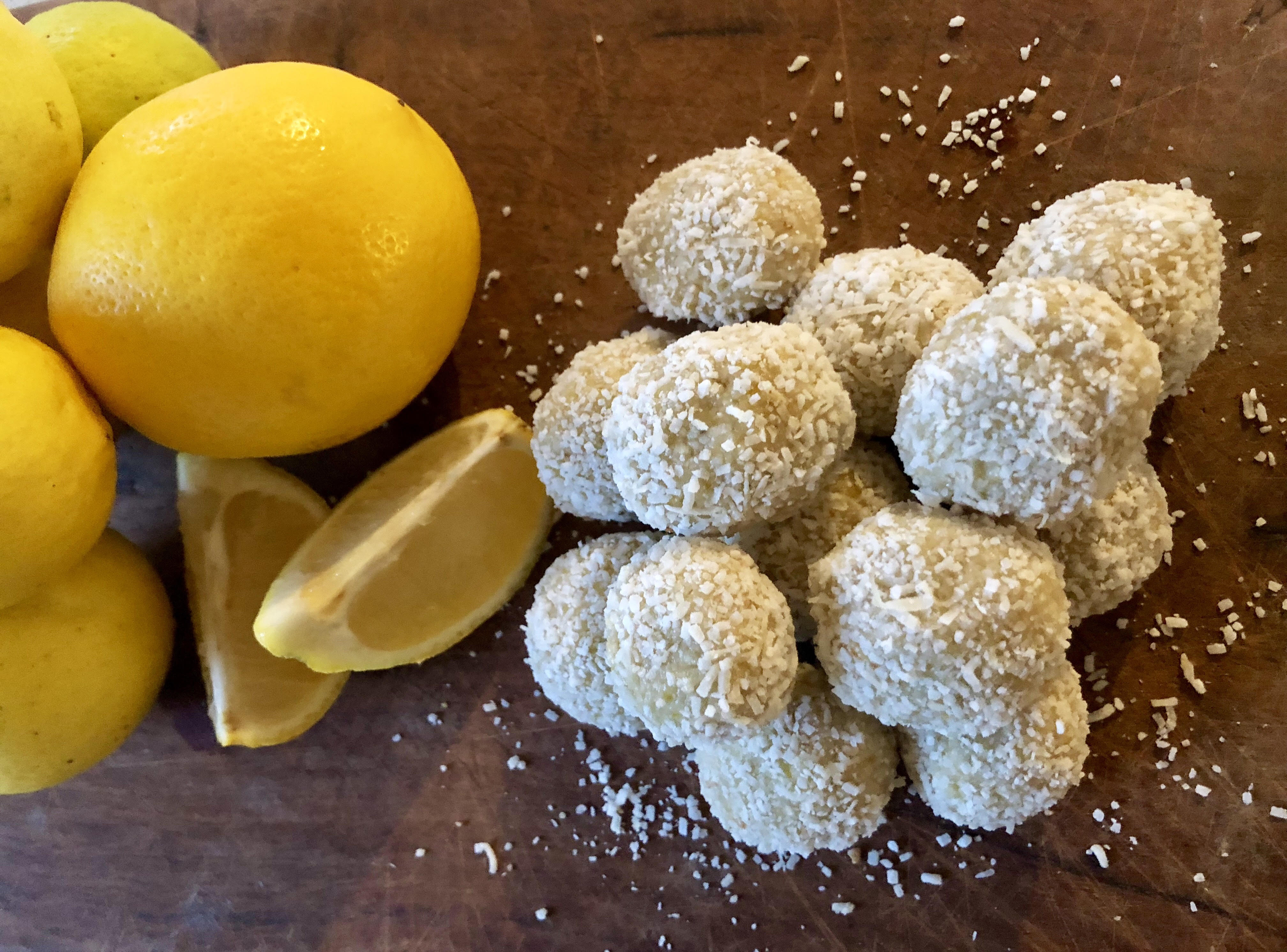 LEMON BLISS BALLS