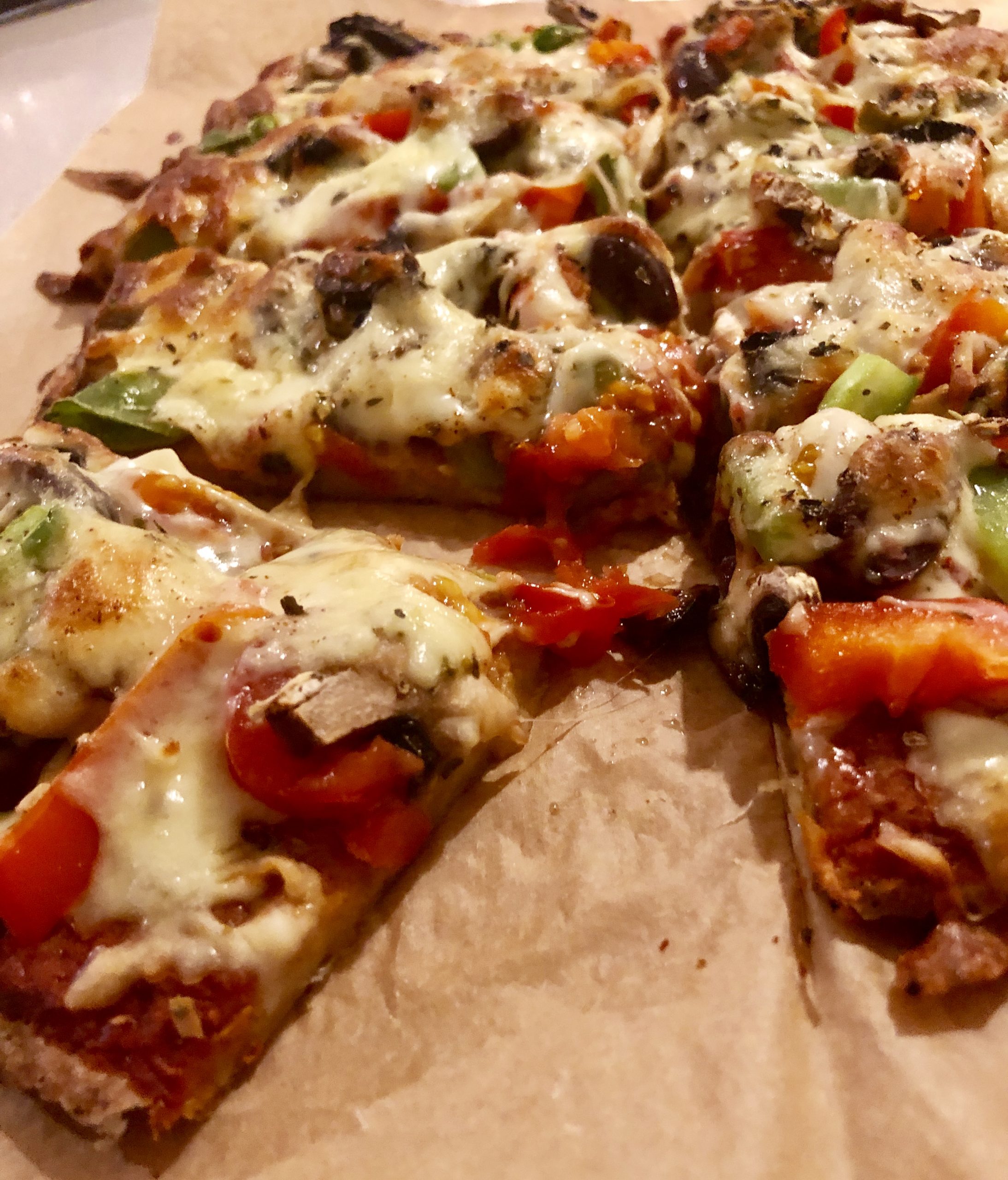 CAULIFLOWER SPELT PIZZA